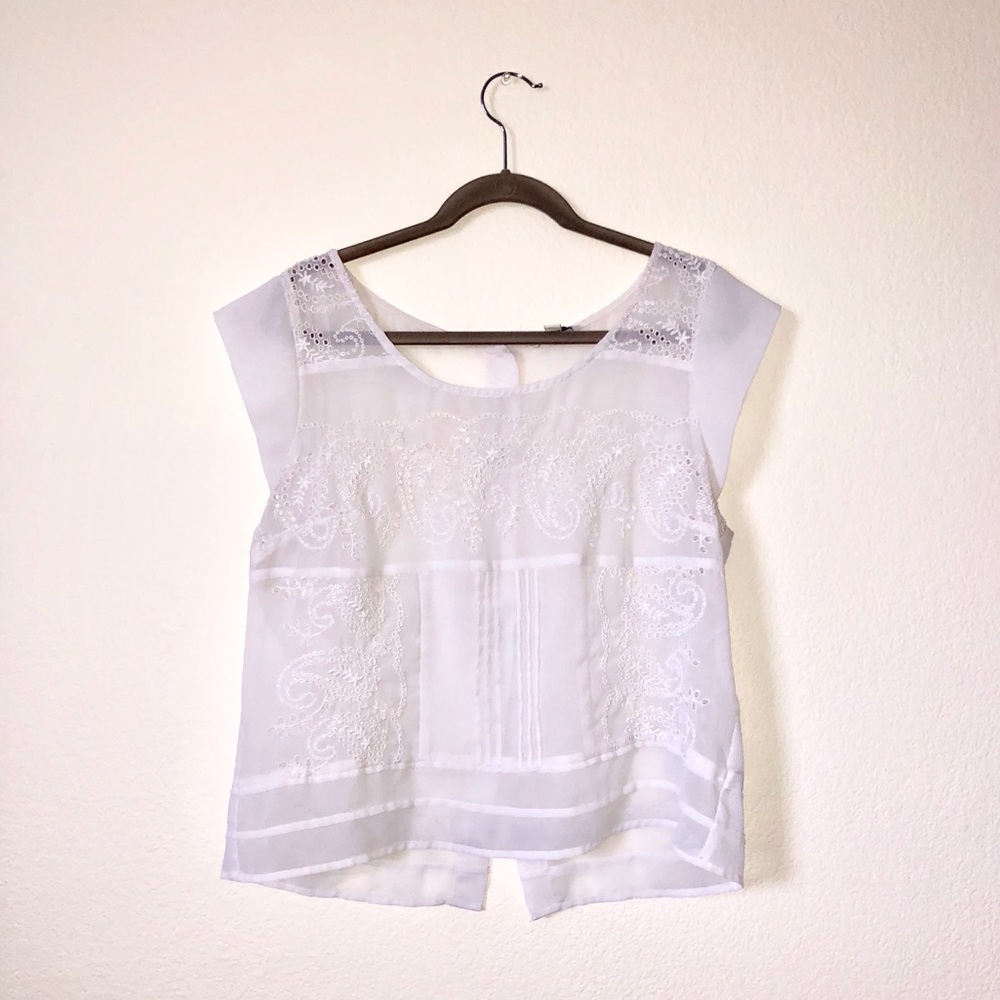Eyelet Blouse